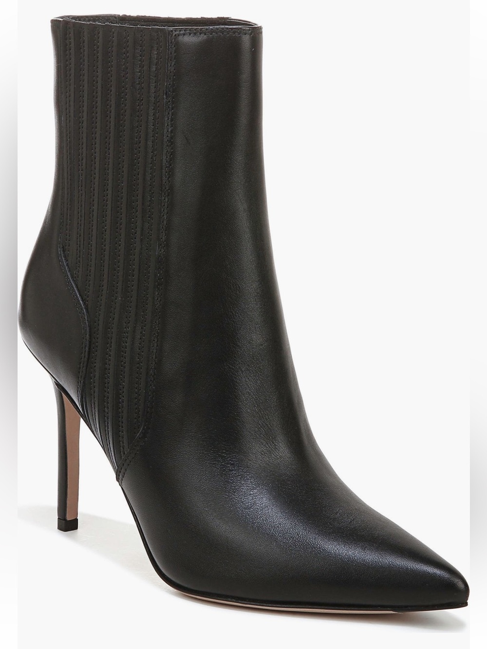NEW Veronica Beard Lisa 70 Leather Ankle Booties